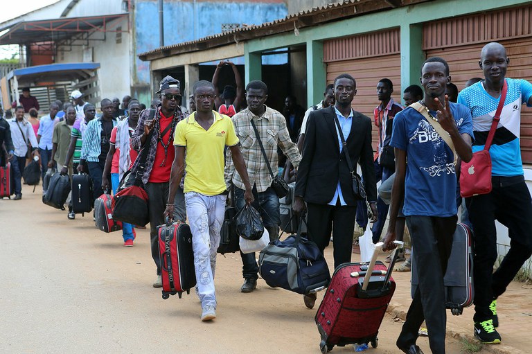 Imigrantes haitianos no Acre