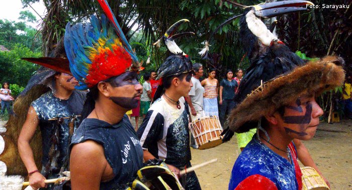 Descripción: celebracion sentencia sarayaku