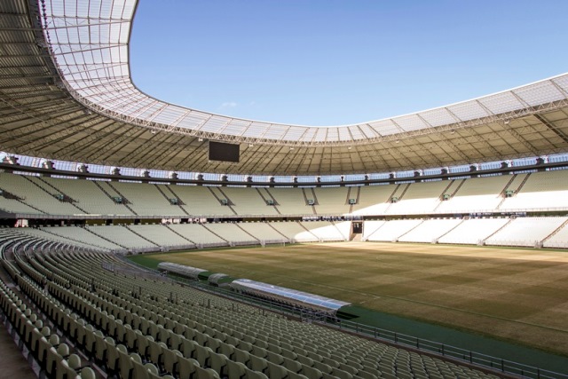 Castelão deixa o legado de R$ 351,5 milhões em dívidas com o BNDES para o governo do estado do Ceará. (Foto: Portal da Copa)